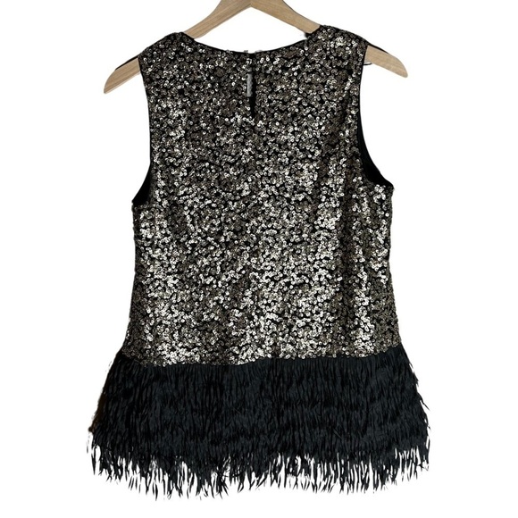 Skies are Blue Sequin Tank - Size M - Picture 4 of 5